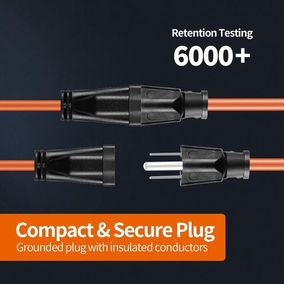 15ft 16AWG Outdoor Extension Cord, Indoor/Outdoor 15-Foot SJTW 16/3 Gauge Extens - Picture 5 of 8